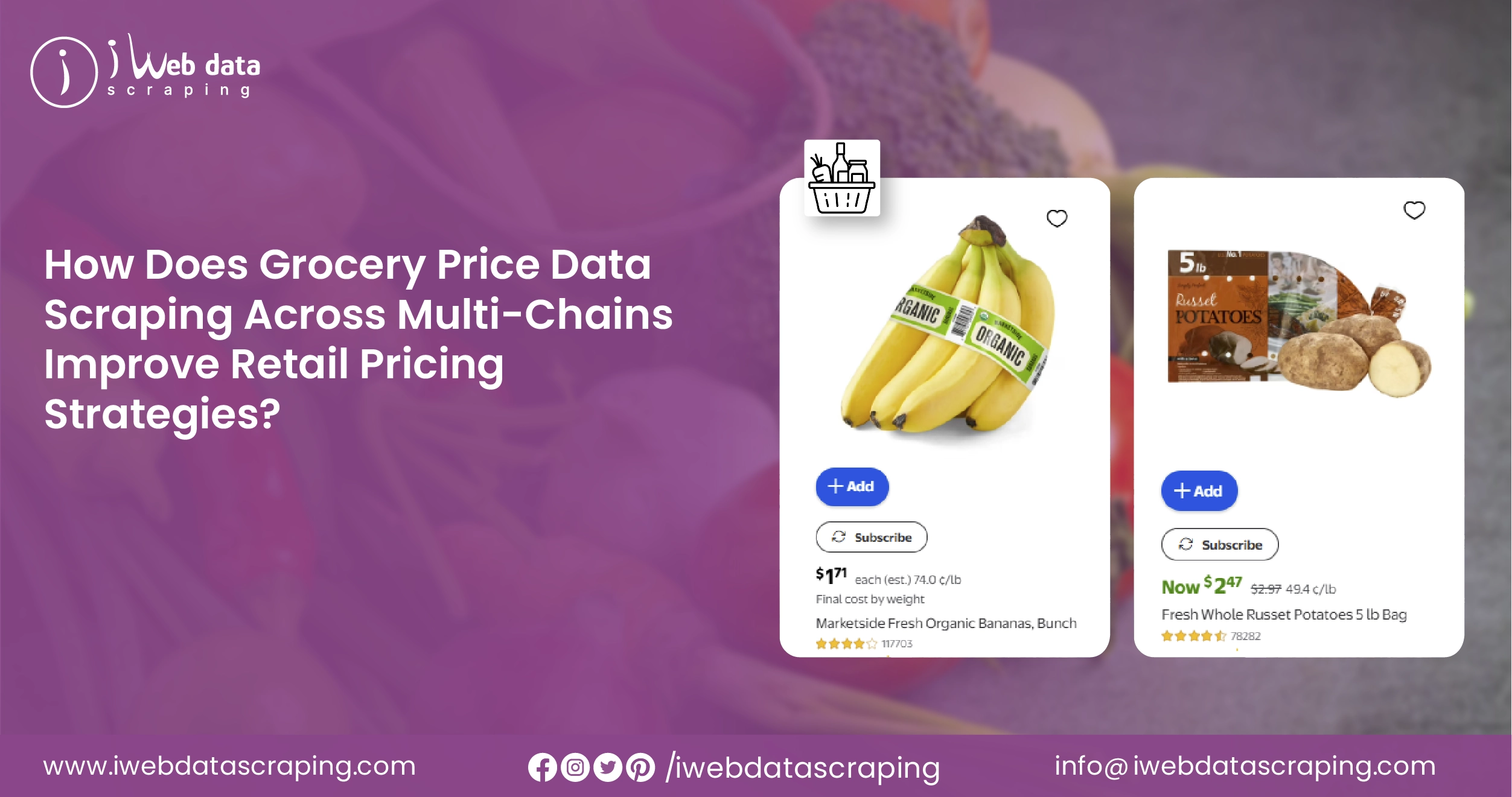 Grocery Price Data Scraping Across Multi-Chains